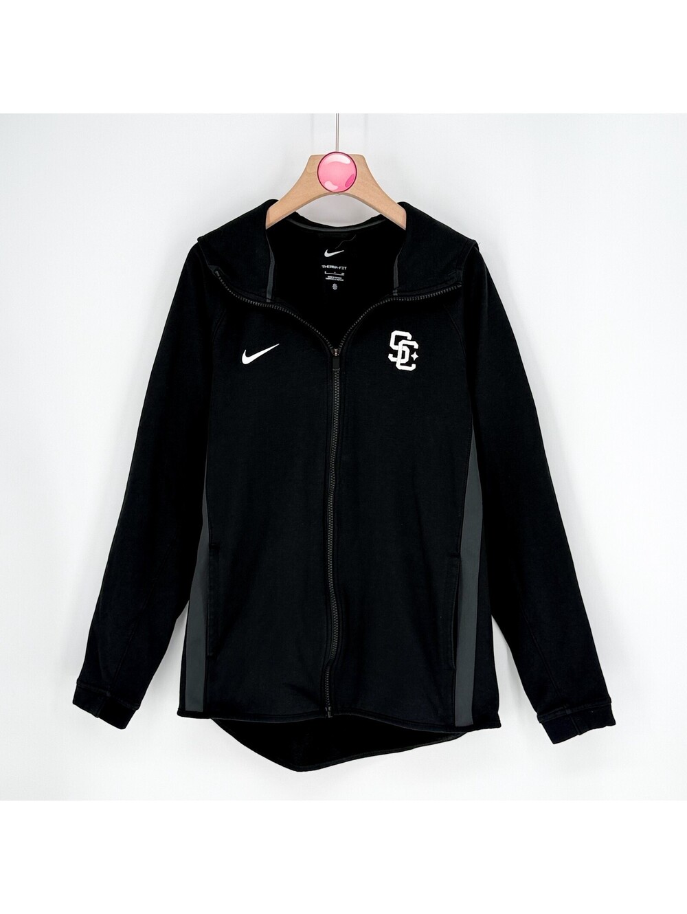 Nike x USC Therma Fit Fleece Sporty Streetwear Jacket Men S